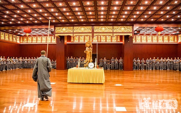 佛教-珠海普陀寺普门之旅短期出家班第二日