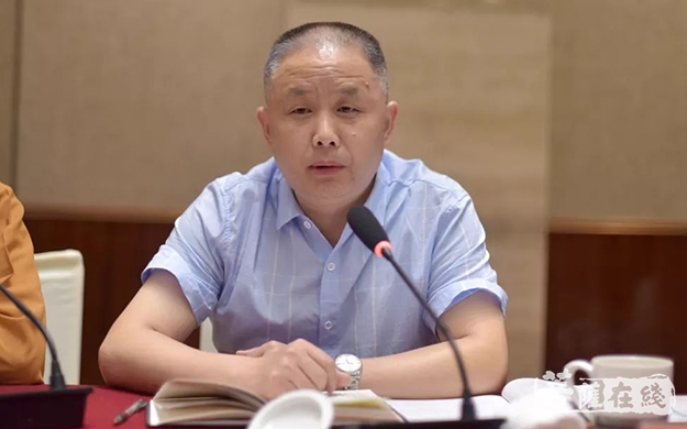 佛教-湖州市佛教协会召开五届九次理事会扩大会议