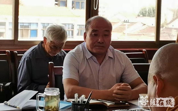 佛教-陕西汉中南郑区佛教协会召开常务理事（扩大）会议