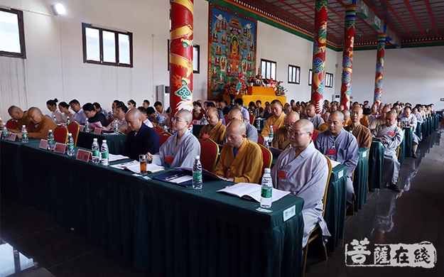 佛教-南昌县佛协召开第四届代表大会 宝智法师当选会长