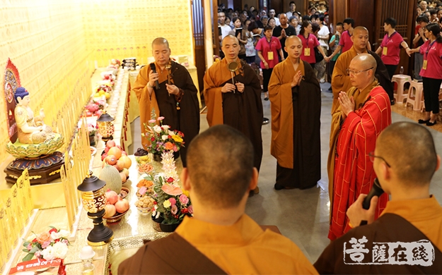 佛教-厦门鸿山寺第十四期千人共诵地藏经法会圆满