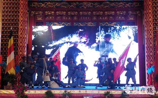 佛教-辽宁锦州市佛教界庆祝祖国七十华诞文艺汇演圆满