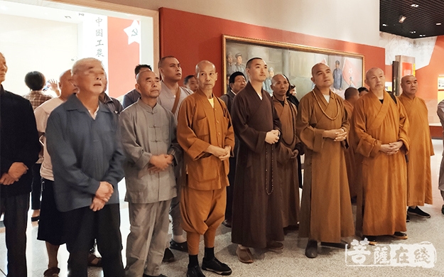 佛教-陕西南郑区佛教协会举办爱国主义教育活动