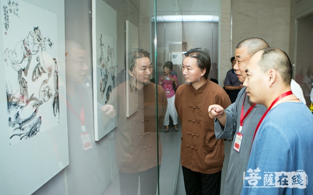 海门-魅力海门——全国书画名家邀请展开幕