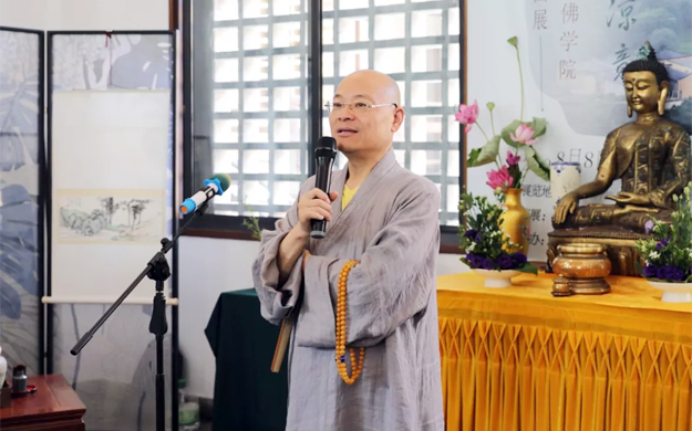 艺术-咫尺清凉意——2019杭州佛学院艺术院扇面展开幕