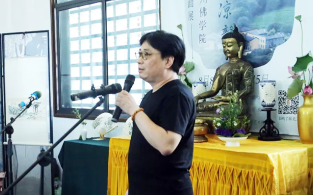 艺术-咫尺清凉意——2019杭州佛学院艺术院扇面展开幕