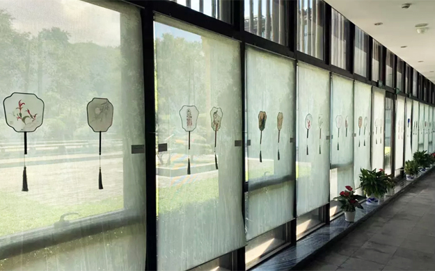 艺术-咫尺清凉意——2019杭州佛学院艺术院扇面展开幕