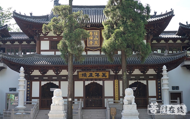 佛教-中日交流团参访浙江佛教丛林 探寻中日文化历史渊源