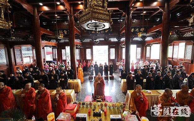 大势至菩萨-厦门鸿山寺七月十三恭逢大势至菩萨圣诞