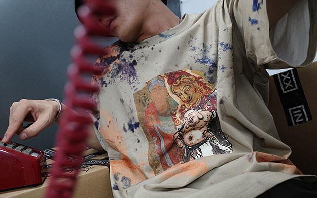 艺术-“回到敦煌”圆霖大师禅画展于敦煌开幕