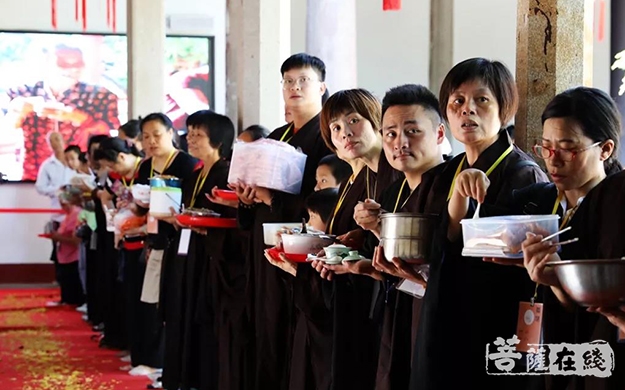 佛教-2019潮州开元镇国禅寺供僧法会圆满