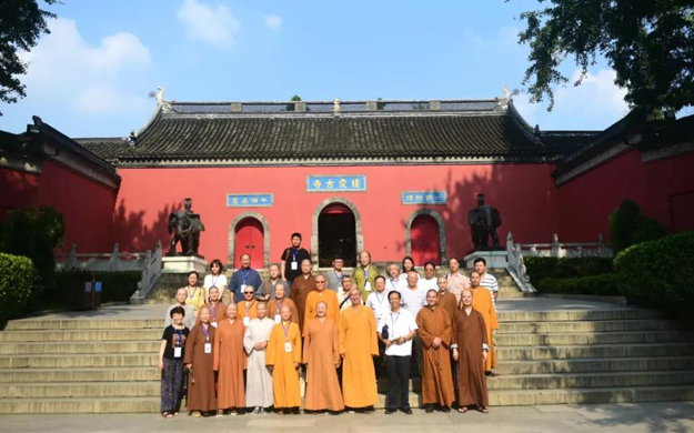 佛教-成都市佛教协会一行参访南京栖霞古寺