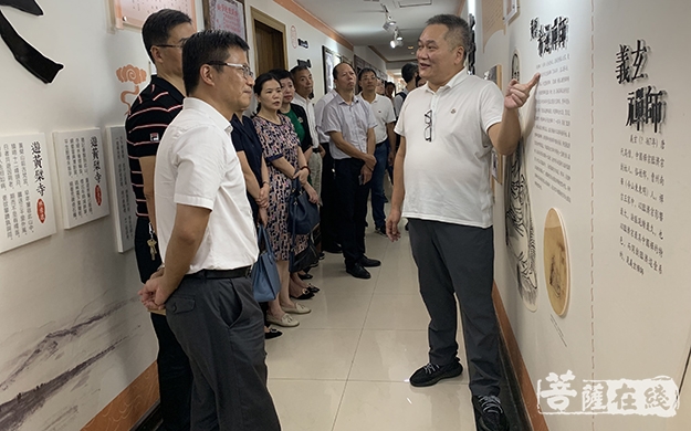 文化-福州市政协副主席罗蜀榕一行赴万福寺考察黄檗文化