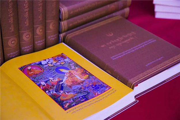 班禅喇嘛-十一世班禅出席《中华大典·藏文卷》之《历世班禅文集》首发式