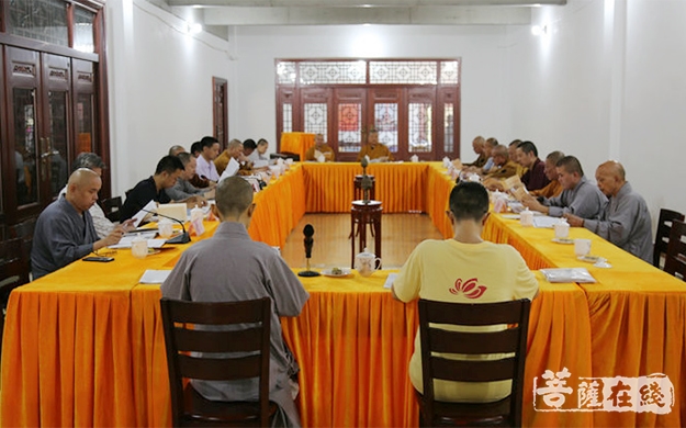 佛教-淄博市佛教协会召开二届六次常务理事会议