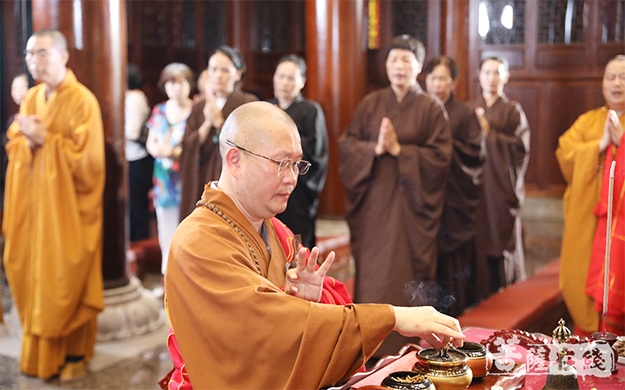 佛教-厦门鸿山寺举行第30期万佛法会