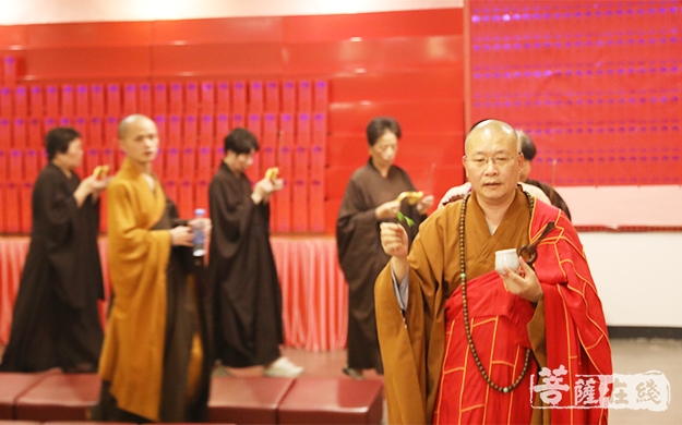 佛教-厦门鸿山寺举行第30期万佛法会