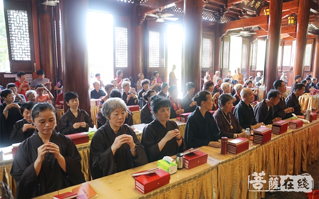 佛教-厦门鸿山寺举行第30期万佛法会