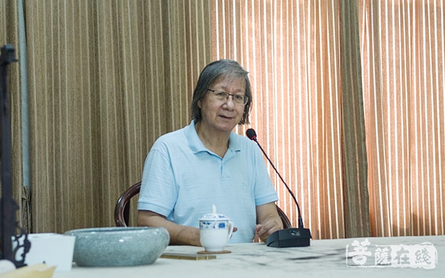 书法-2019年普陀山佛教协会书画培训班在宝陀讲寺举办