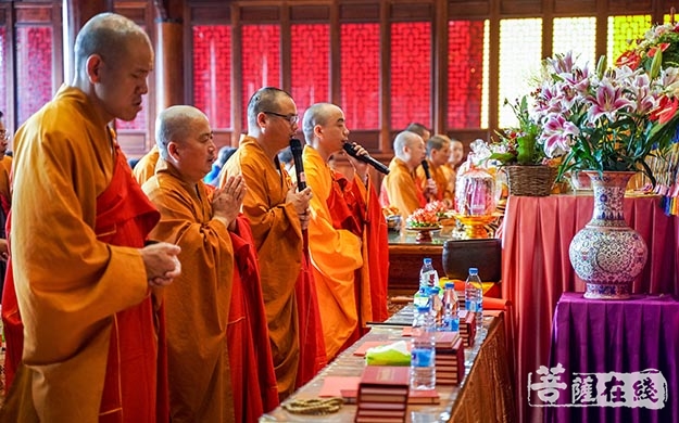 佛教-鸿山寺第三十个万佛年例法会于中秋节圆满