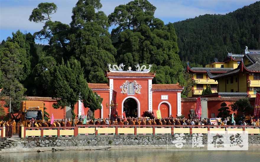 【高清图集】"第三届海丝佛教福建论坛"开幕式在福州雪峰寺举行