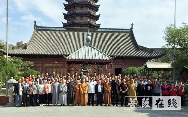 佛教-翰墨抒怀 共庆华诞——庆祝新中国成立70周年淮安佛教书画艺术作品展圆满