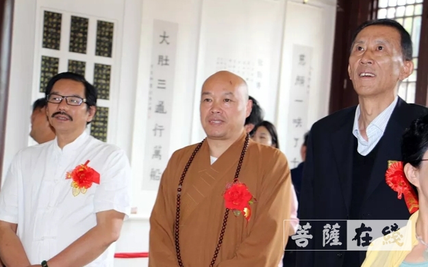 佛教-翰墨抒怀 共庆华诞——庆祝新中国成立70周年淮安佛教书画艺术作品展圆满