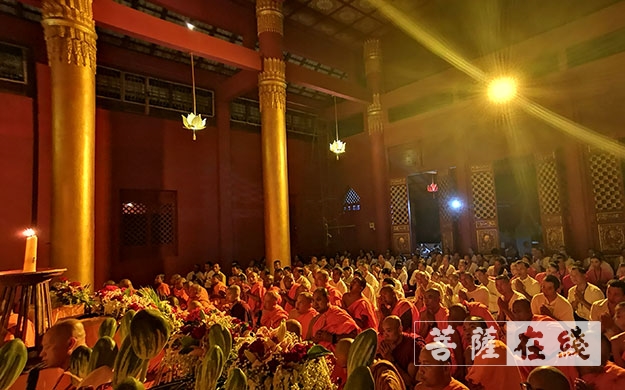 庆70华诞 云南沧源金龙寺雨夏安居弘法入世 坚持佛教中国化