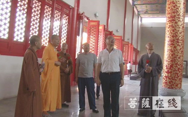 佛教-景德镇市佛教协会庆祝新中国70周年书画展开幕