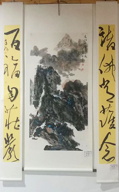 佛教-景德镇市佛教协会庆祝新中国70周年书画展开幕