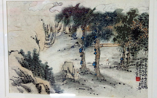 佛教-罗田县佛教界举行欢庆新中国成立70周年大型书画展暨座谈会