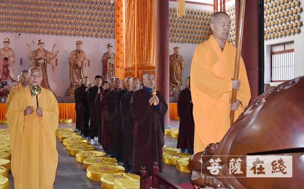 佛教-敦煌市佛教界举行庆祝中华人民共和国成立70周年纪念活动