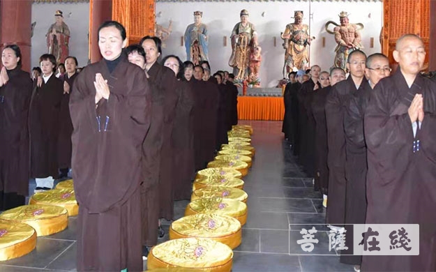 佛教-敦煌市佛教界举行庆祝中华人民共和国成立70周年纪念活动