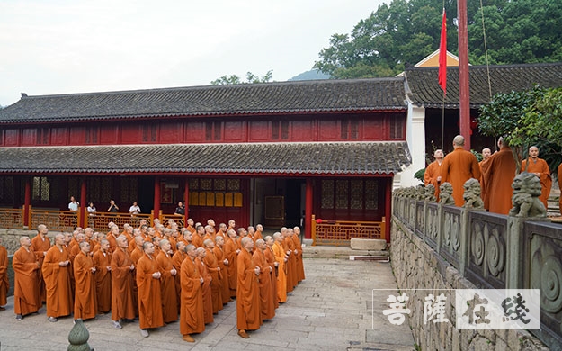 佛教-普陀山佛教协会举行系列活动献礼新中国成立七十周年 佛教-普陀山佛教协会举行系列活动献礼新中国成立七十周年
