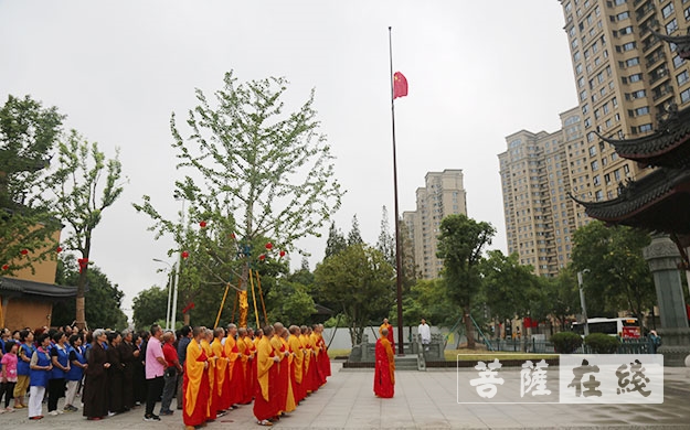 宁国-上海宁国禅寺举行新中国成立七十周年系列庆祝活动