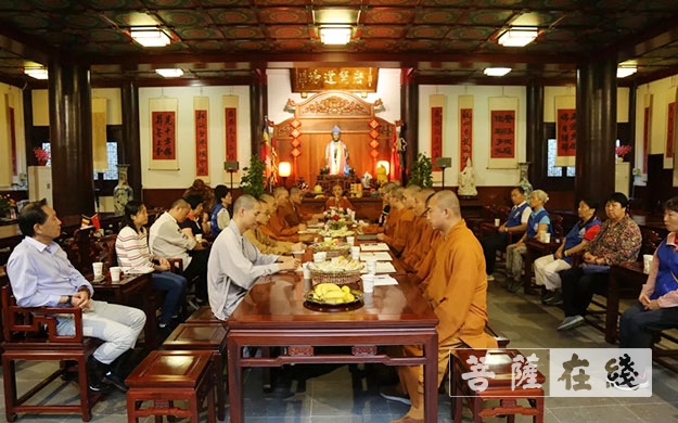 宁国-上海宁国禅寺举行新中国成立七十周年系列庆祝活动
