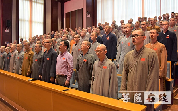 佛教-浙江佛学院（总部）组织观看庆祝新中国成立70周年阅兵仪式