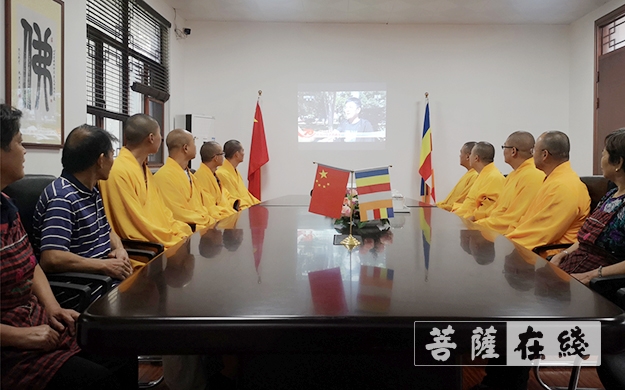 阅兵-上海市宝山区各寺院热烈庆祝新中国成立70周年