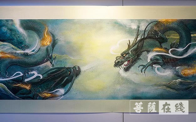 陈秀卿-中日黄檗文化之光-内藤香林画僧·陈秀卿居士书画展在厦门开幕
