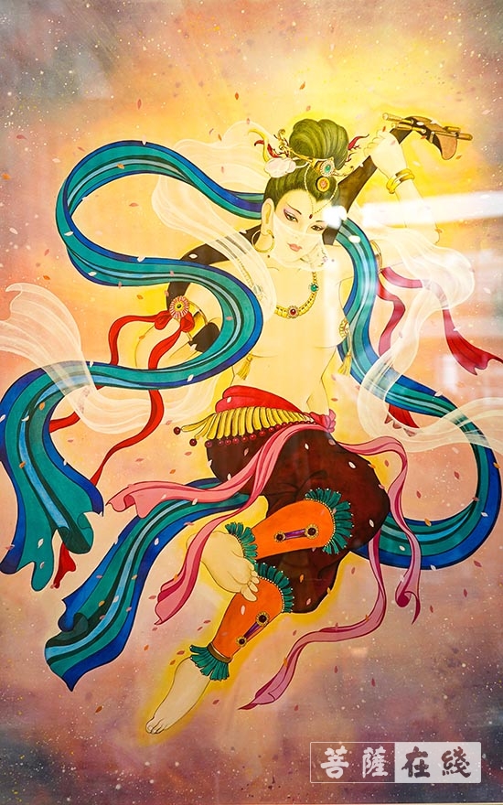 陈秀卿-中日黄檗文化之光-内藤香林画僧·陈秀卿居士书画展在厦门开幕