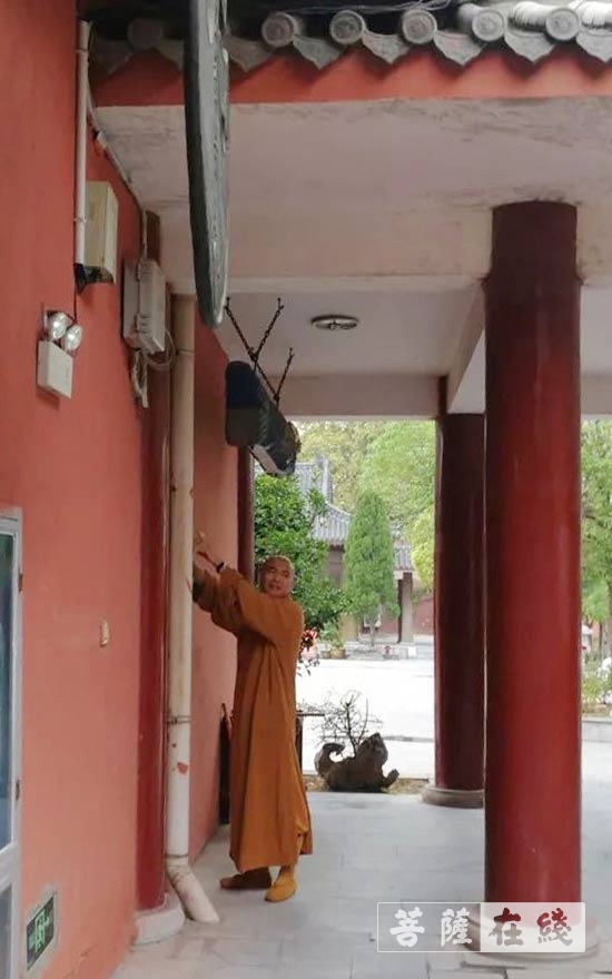 时政-淮安市民宗局副局长孙建龙调研慈云禅寺安全工作