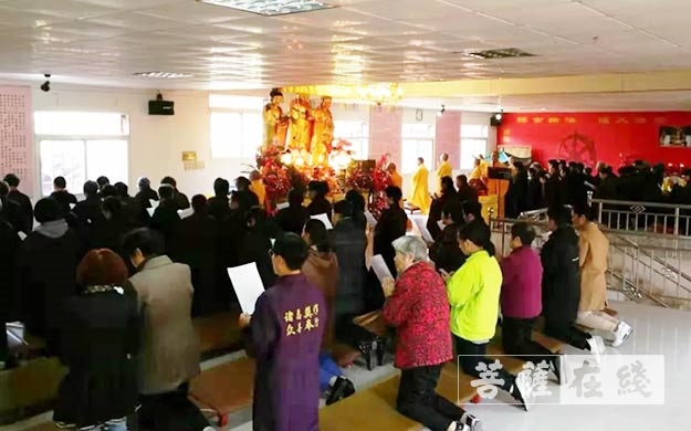 出家-淮安市慈云禅寺举行观音菩萨出家日祝圣法会