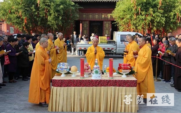 出家-淮安市慈云禅寺举行观音菩萨出家日祝圣法会