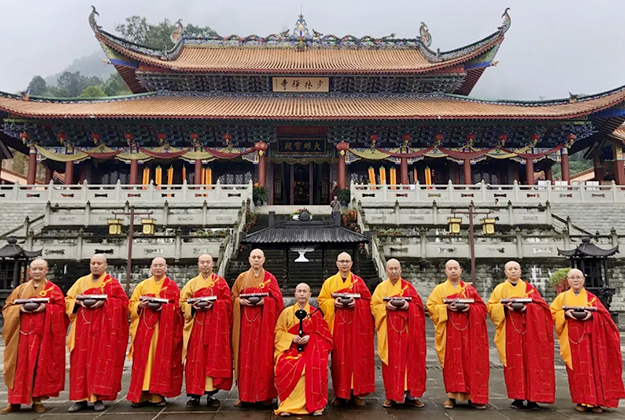 泉州少林寺曹洞正宗第五十世法脈傳法大典在重慶少林寺舉行