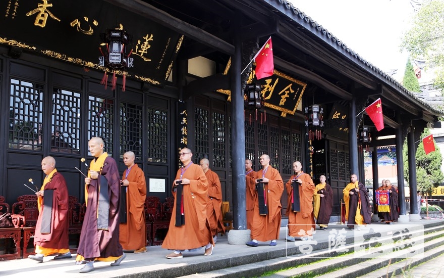 【高清图集】遂宁广德寺传授三坛大戒法会第六日:讲