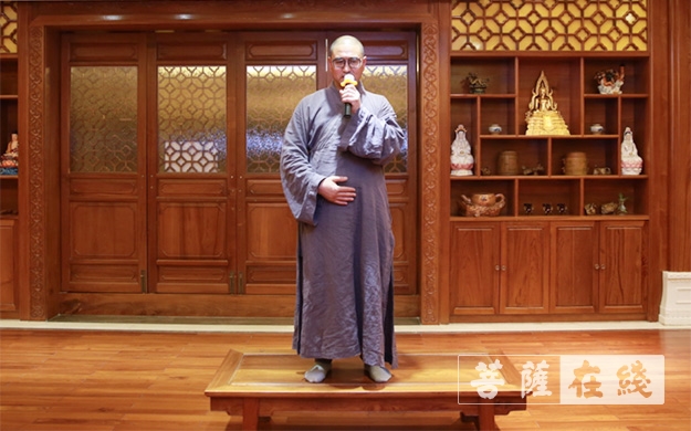 大佛寺-德建禅师为广州大佛寺癌症康复营学员授禅武医功法