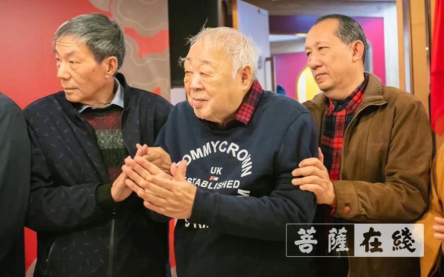 佛教-上海玉佛禅寺举行胡建宁老居士佛像捐赠和佛像艺术馆开馆仪式