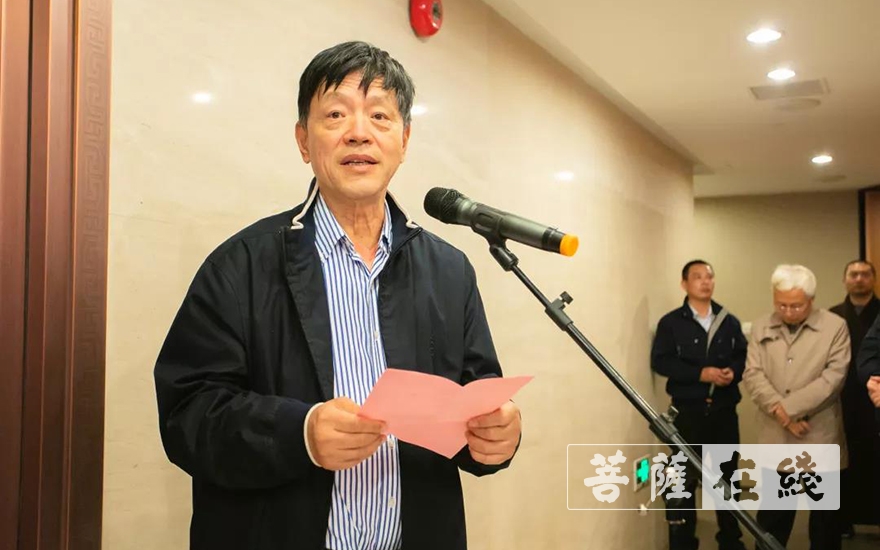 佛教-上海玉佛禅寺举行胡建宁老居士佛像捐赠和佛像艺术馆开馆仪式