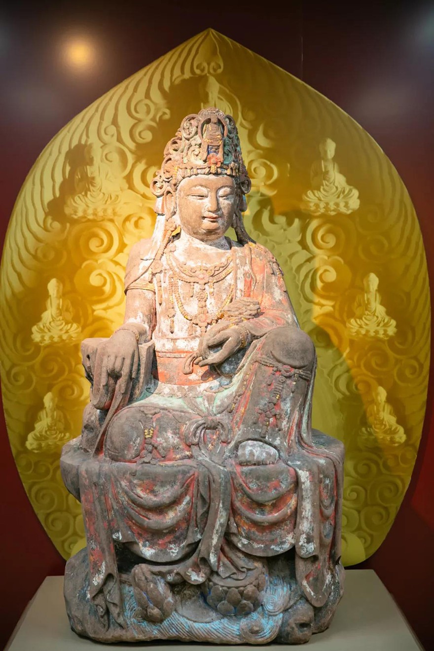 佛教-上海玉佛禅寺举行胡建宁老居士佛像捐赠和佛像艺术馆开馆仪式