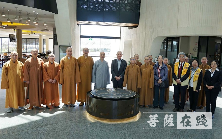 佛教-中国佛教代表团应邀访问澳大利亚
